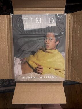Unopened Hudson Williams cover TIMID magazine